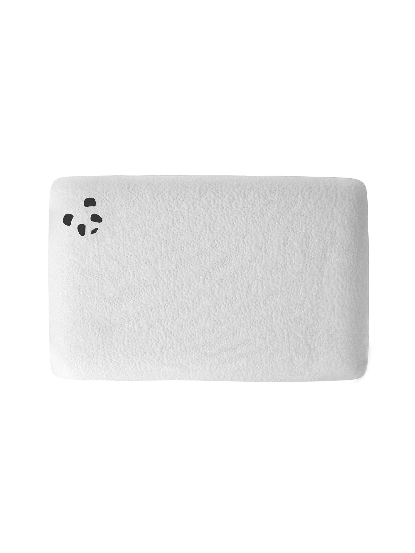 Image 5 of 6 of Panda London Luxury Toddler Bamboo &amp; Memory Foam Pillow - White