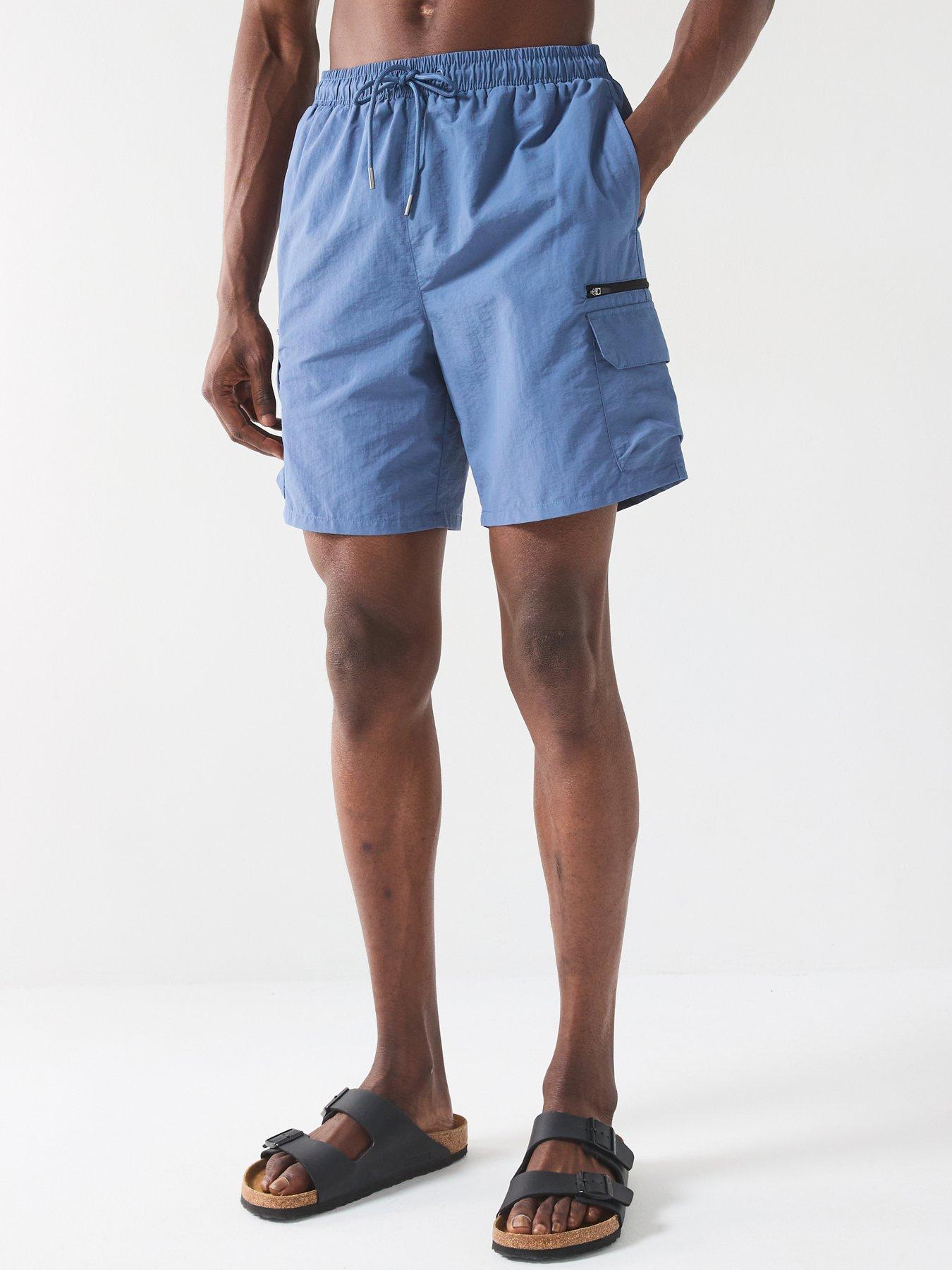 Image of Very Man Utility Swim Short - Navy