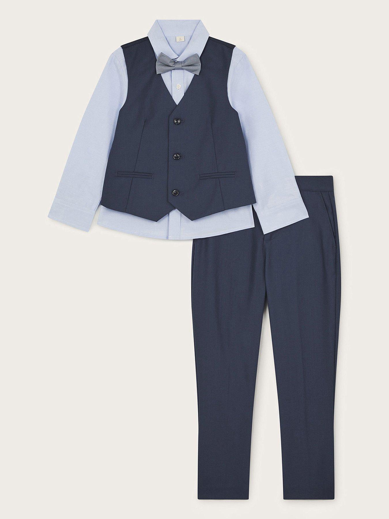 undefined Boys 4 Piece Suit - Blue
