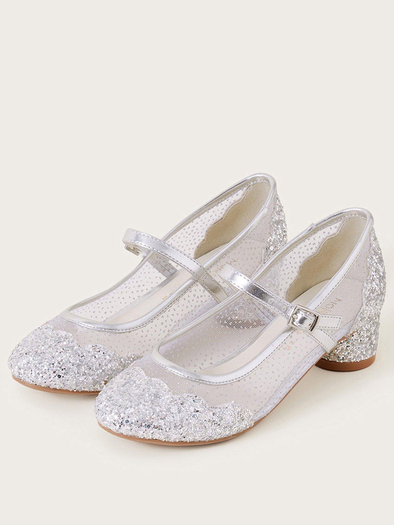 monsoon-girls-anabelle-scallop-glitter-shoes-silverstillFront