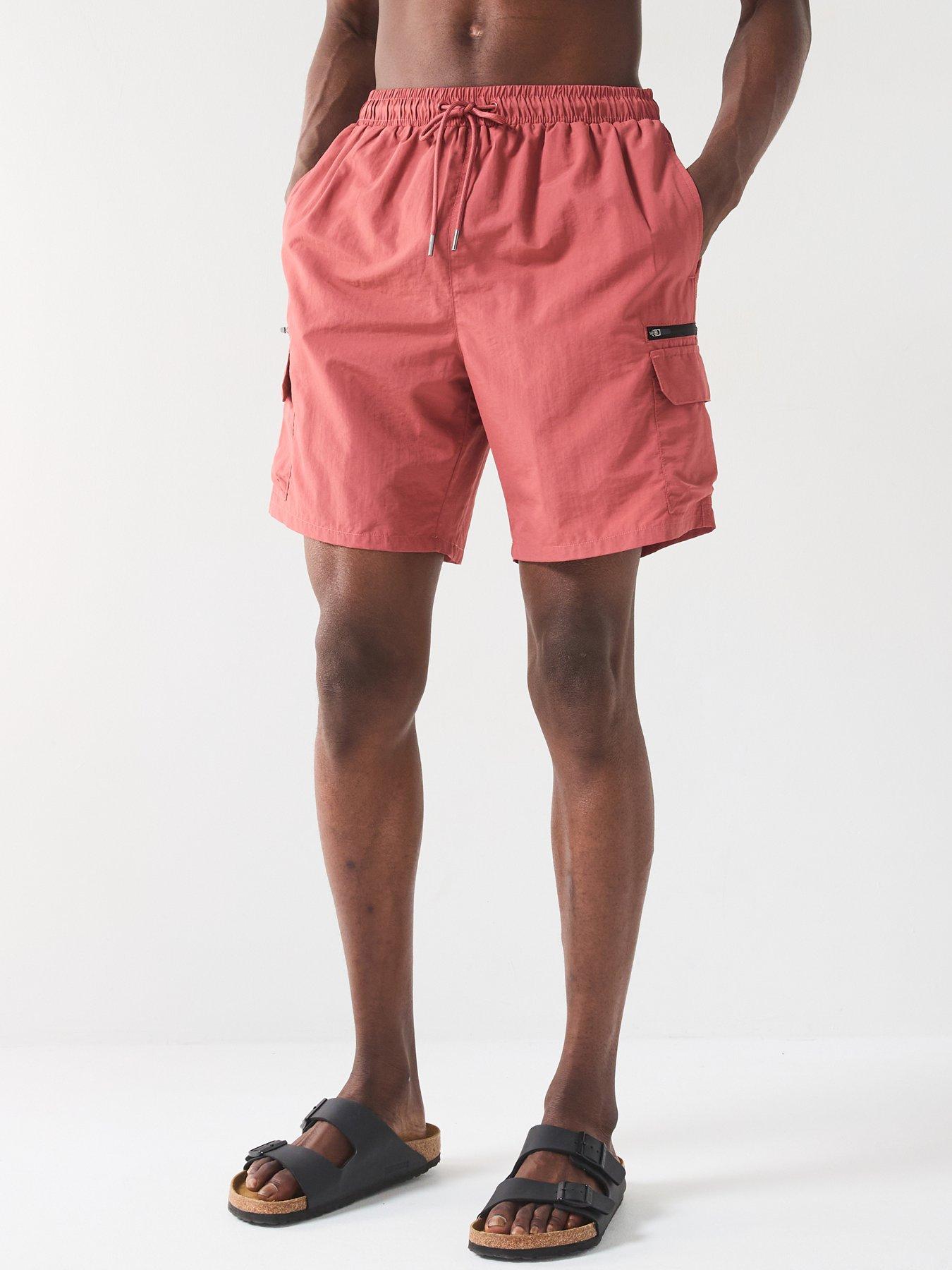 Very Man Utility Swim Shorts - Orange