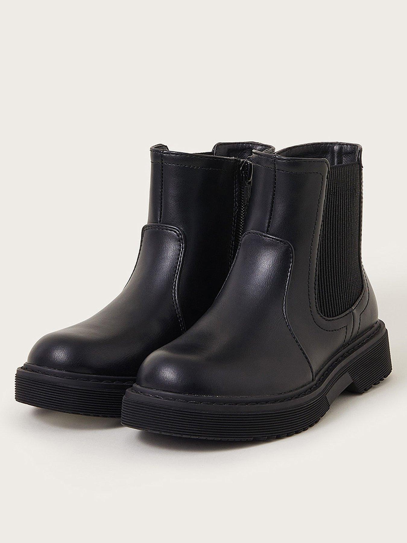Image 2 of 3 of Monsoon Girls Chelsea Boots - Black