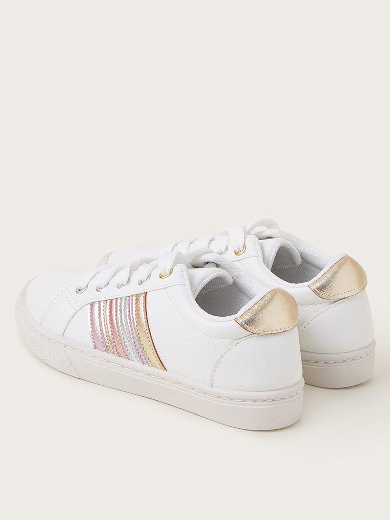 monsoon-girls-metallic-stripe-trainers-light-creamback