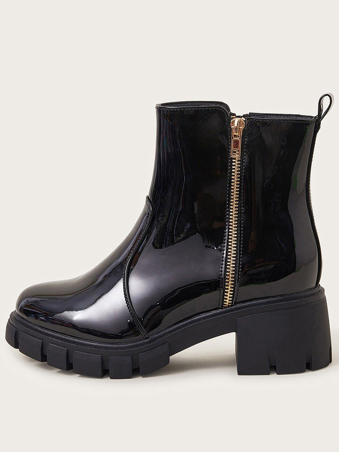 monsoon-girls-patent-chunky-heel-boots-black