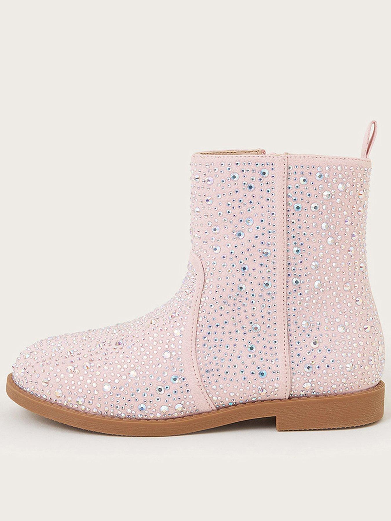 monsoon-girls-sparkle-diamante-ankle-boots-pink