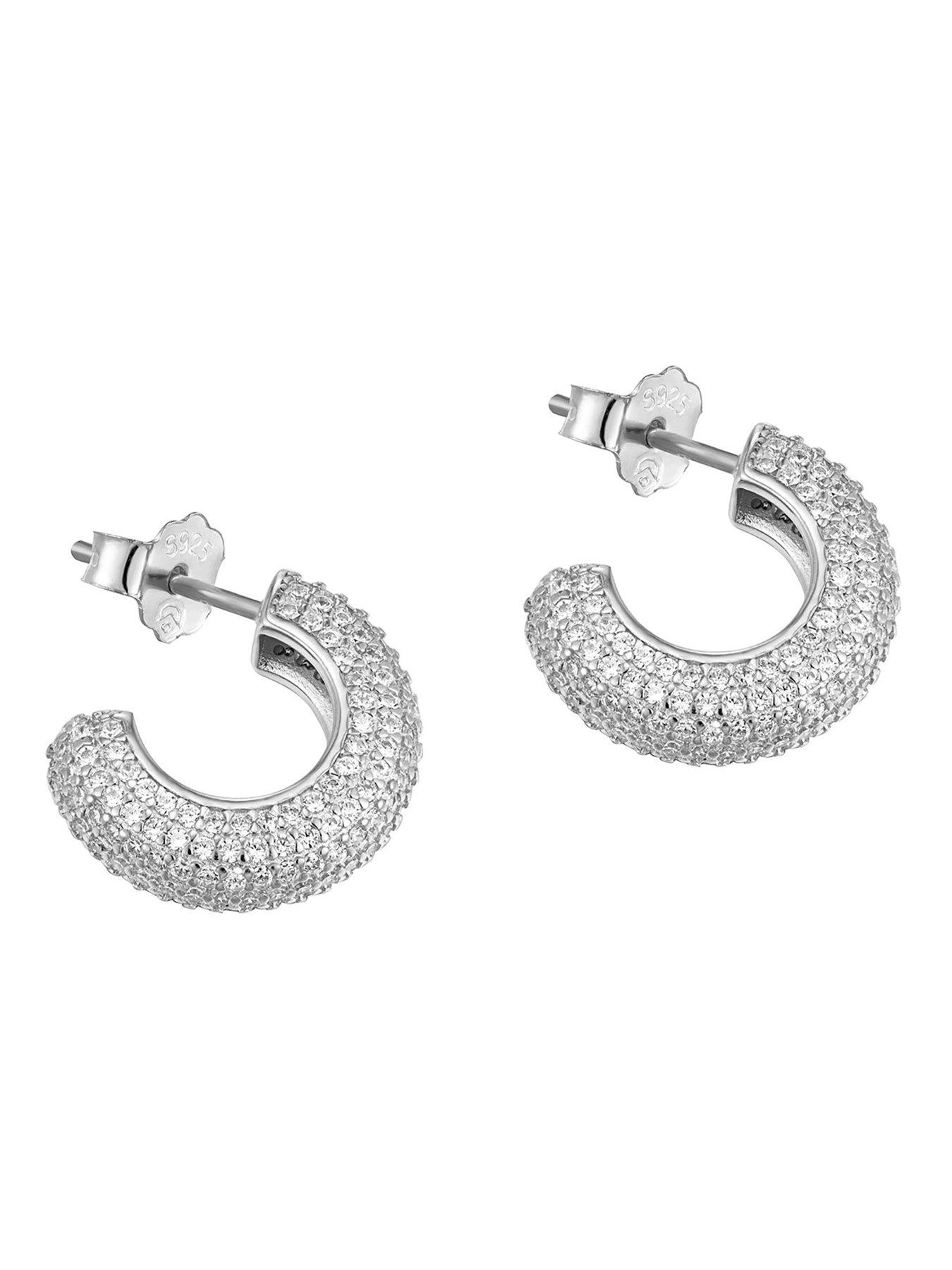 seol-gold-cz-pave-chunky-half-hoopsback