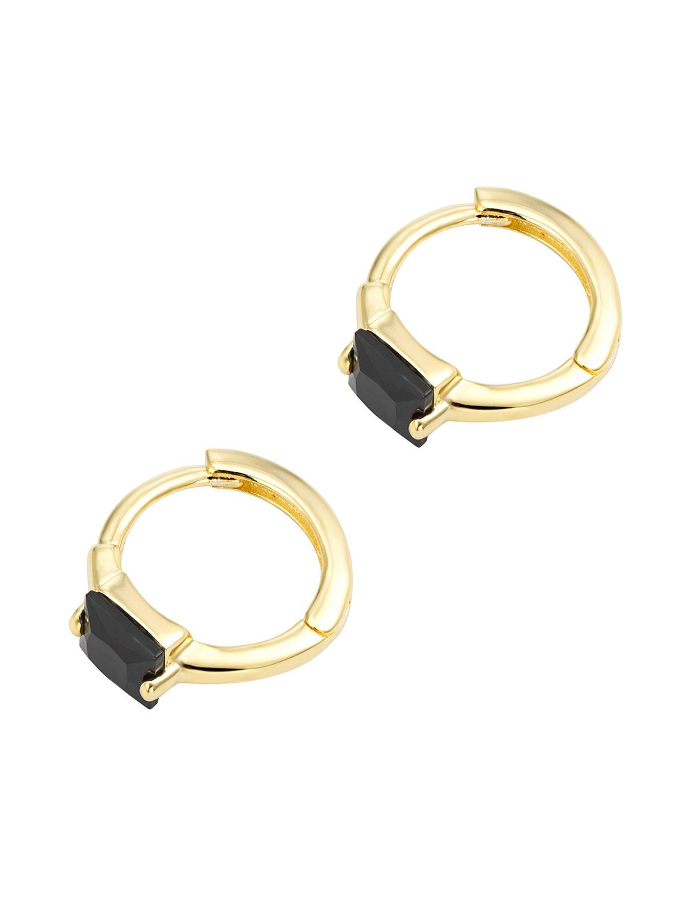 seol-gold-tiny-black-cz-square-hoopsback