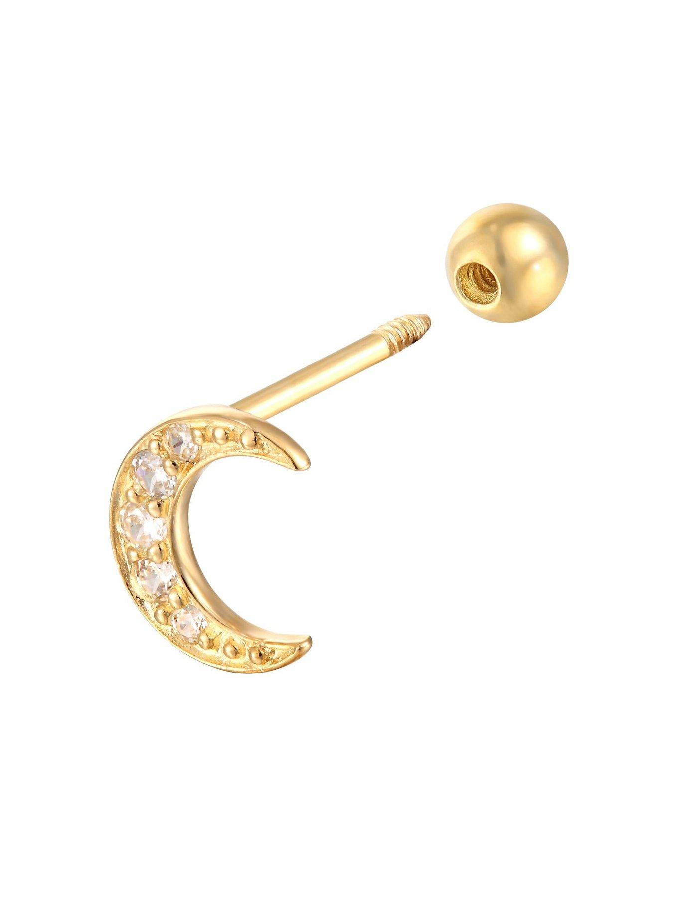 seol-gold-crescent-moon-cz-stud-sold-as-singlestillFront