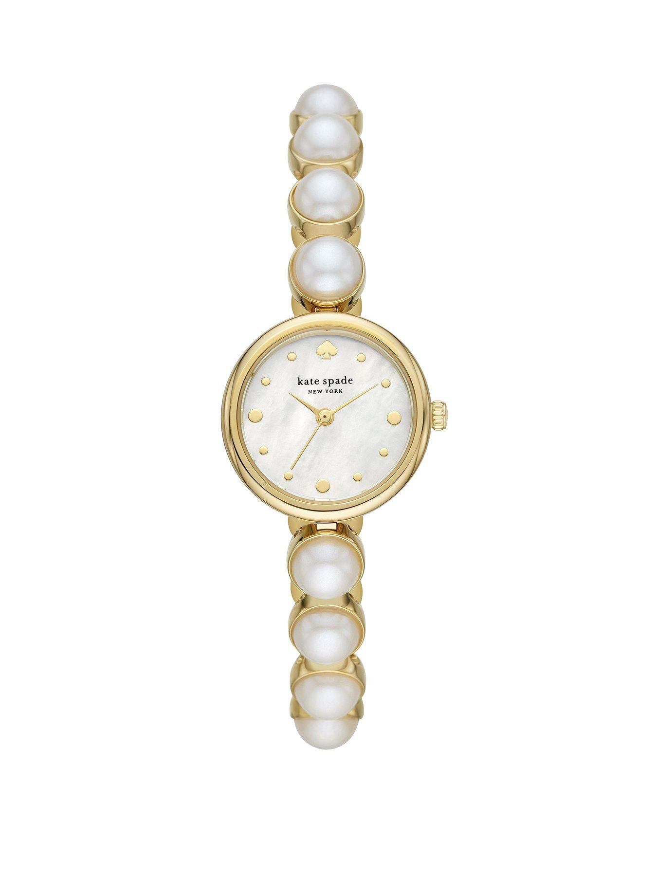 undefined kate spade new york monroe pearl bracelet watch