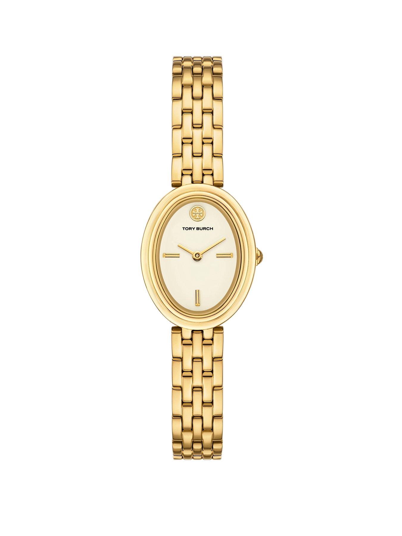 Tory Burch Oval Watch - Gold-Tone Stainless Steel