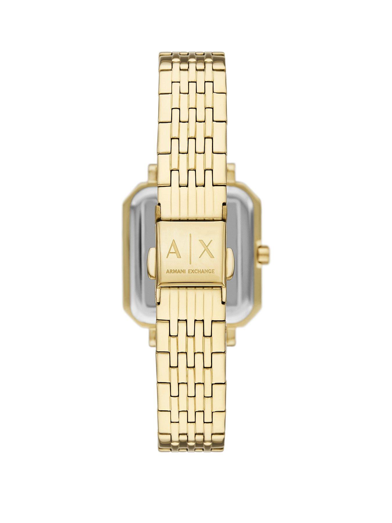 armani-exchange-armani-exchange-three-hand-gold-tone-stainless-steel-watchstillFront