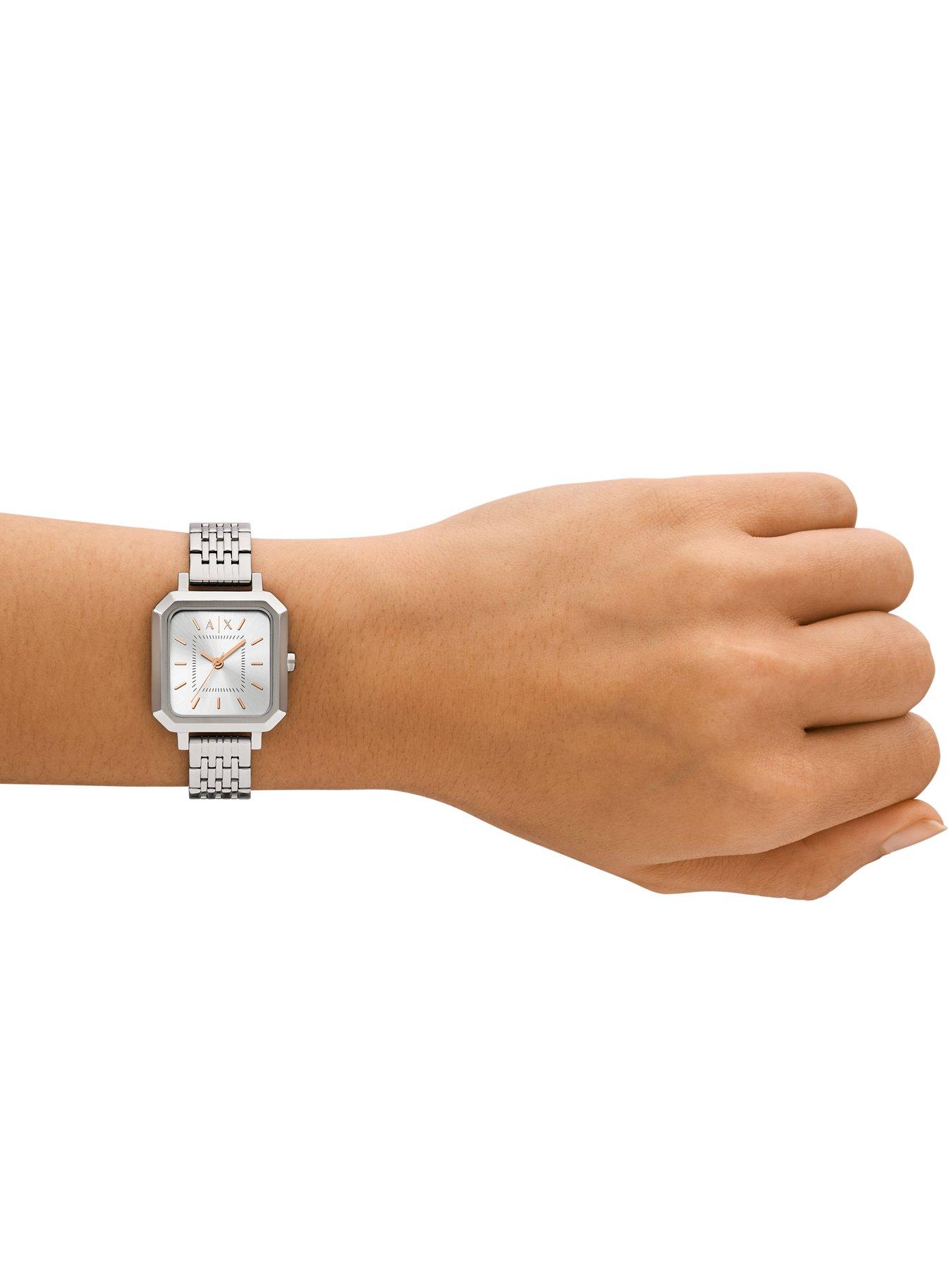 Image 3 of 6 of Armani Exchange 3-Hand Stainless Steel Watch