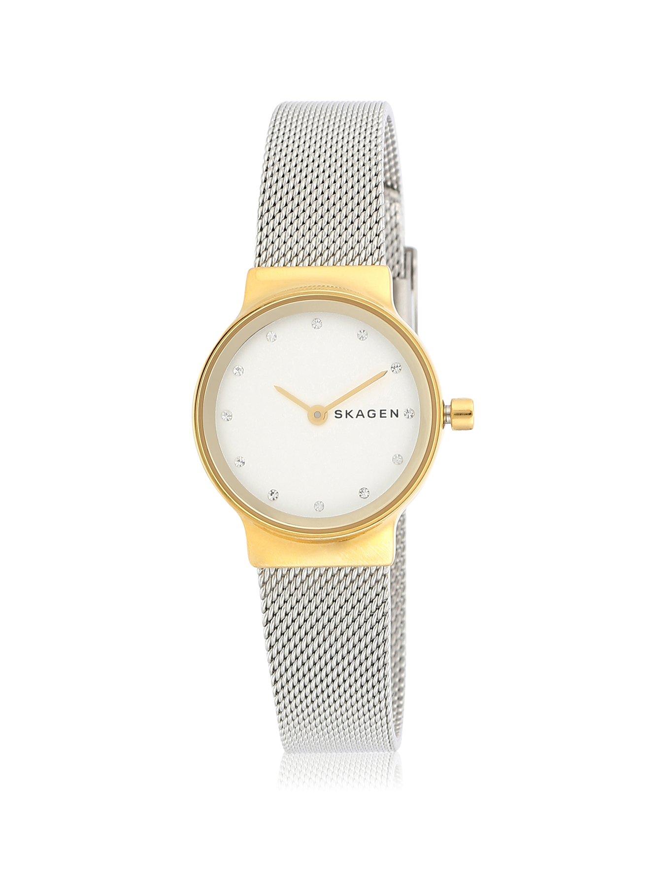 skagen-skagen-women-s-freja-lille-two-hand-gold-tone-stainless-steel-watchstillFront