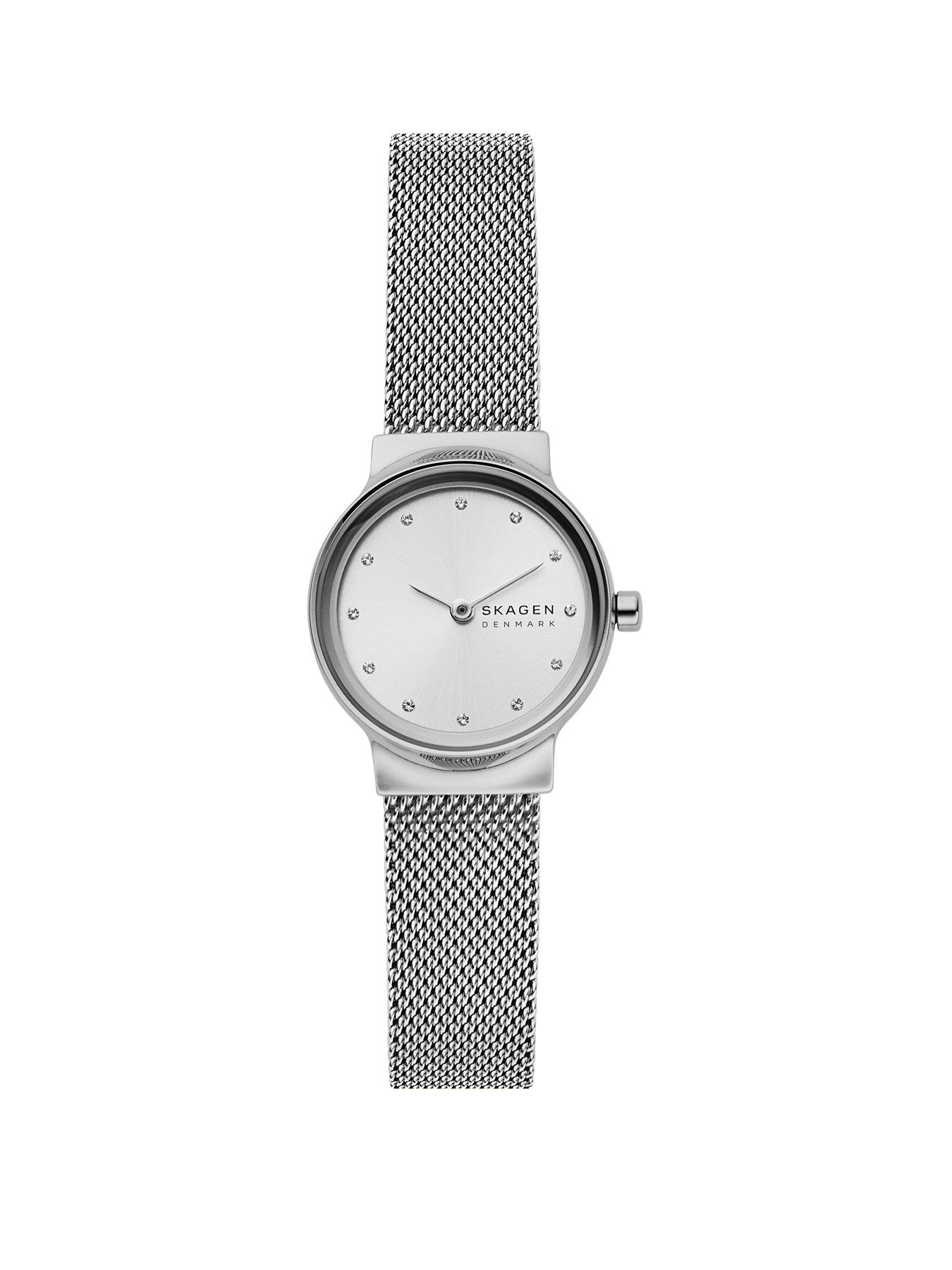 undefined Skagen Women 's Freja Lille Two Hand, Stainless Steel Watch