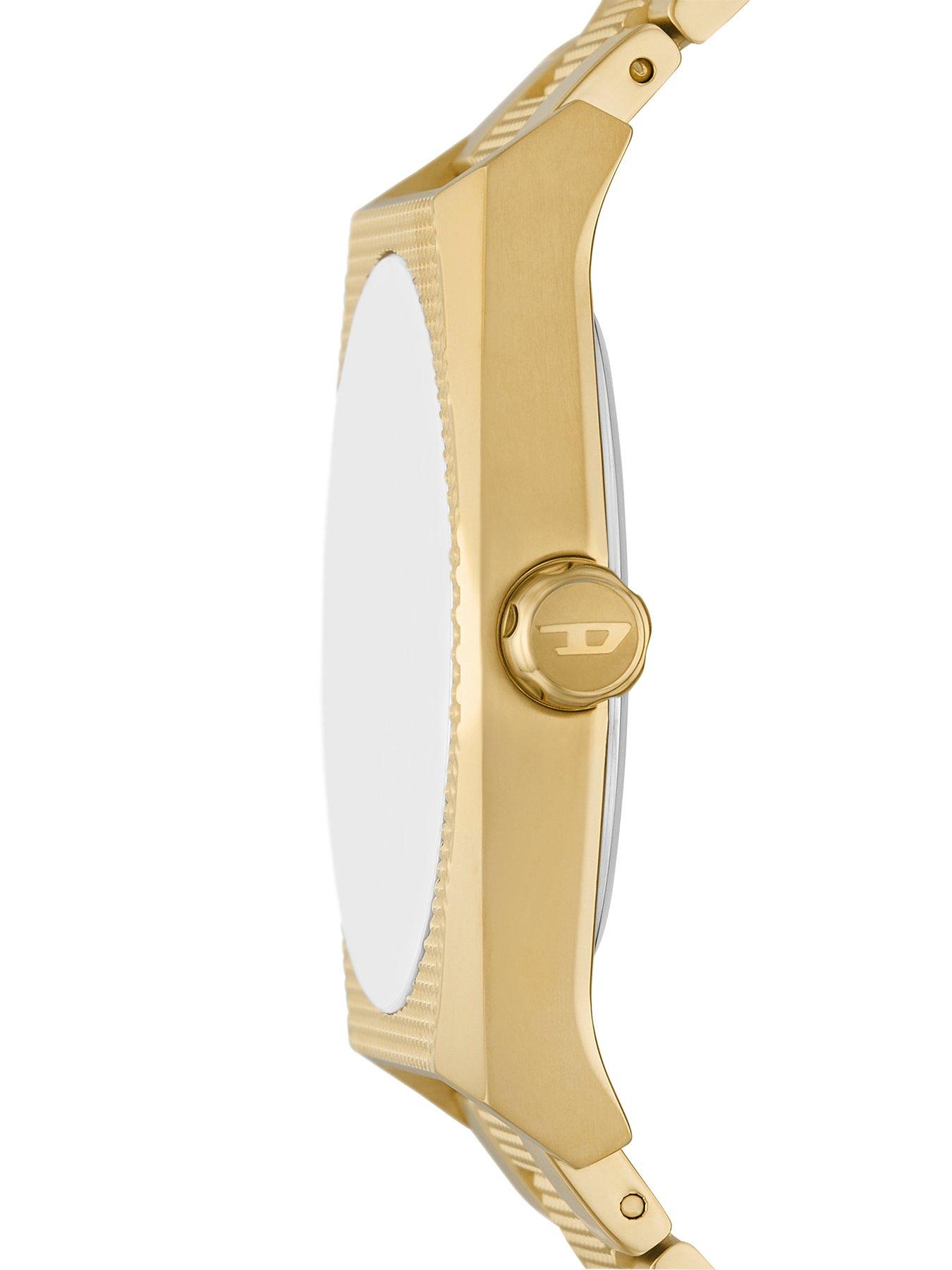 diesel-diesel-scraper-three-hand-gold-tone-stainless-steel-watchoutfit