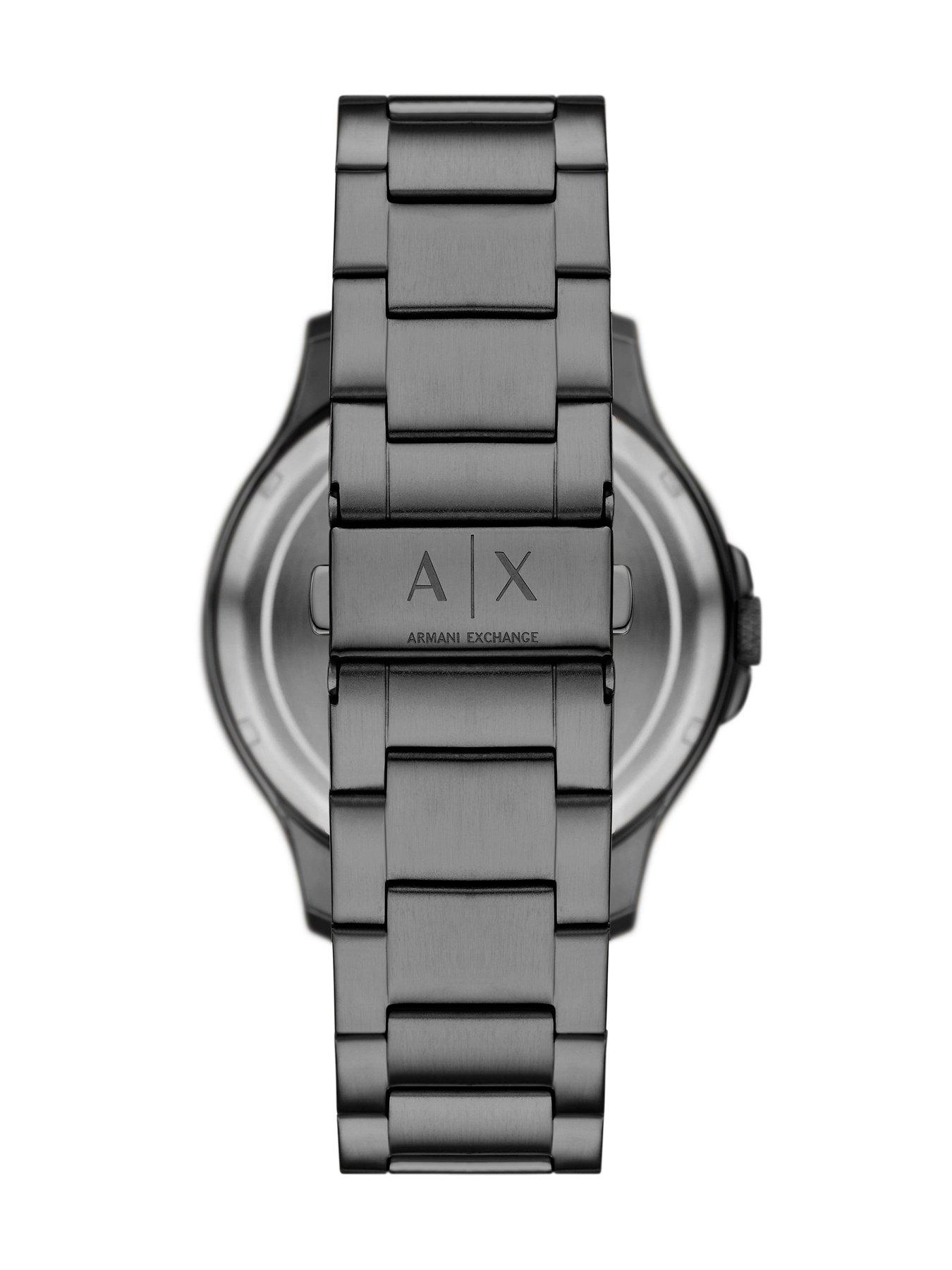 armani-exchange-armani-exchange-automatic-gunmetal-stainless-steel-watchoutfit