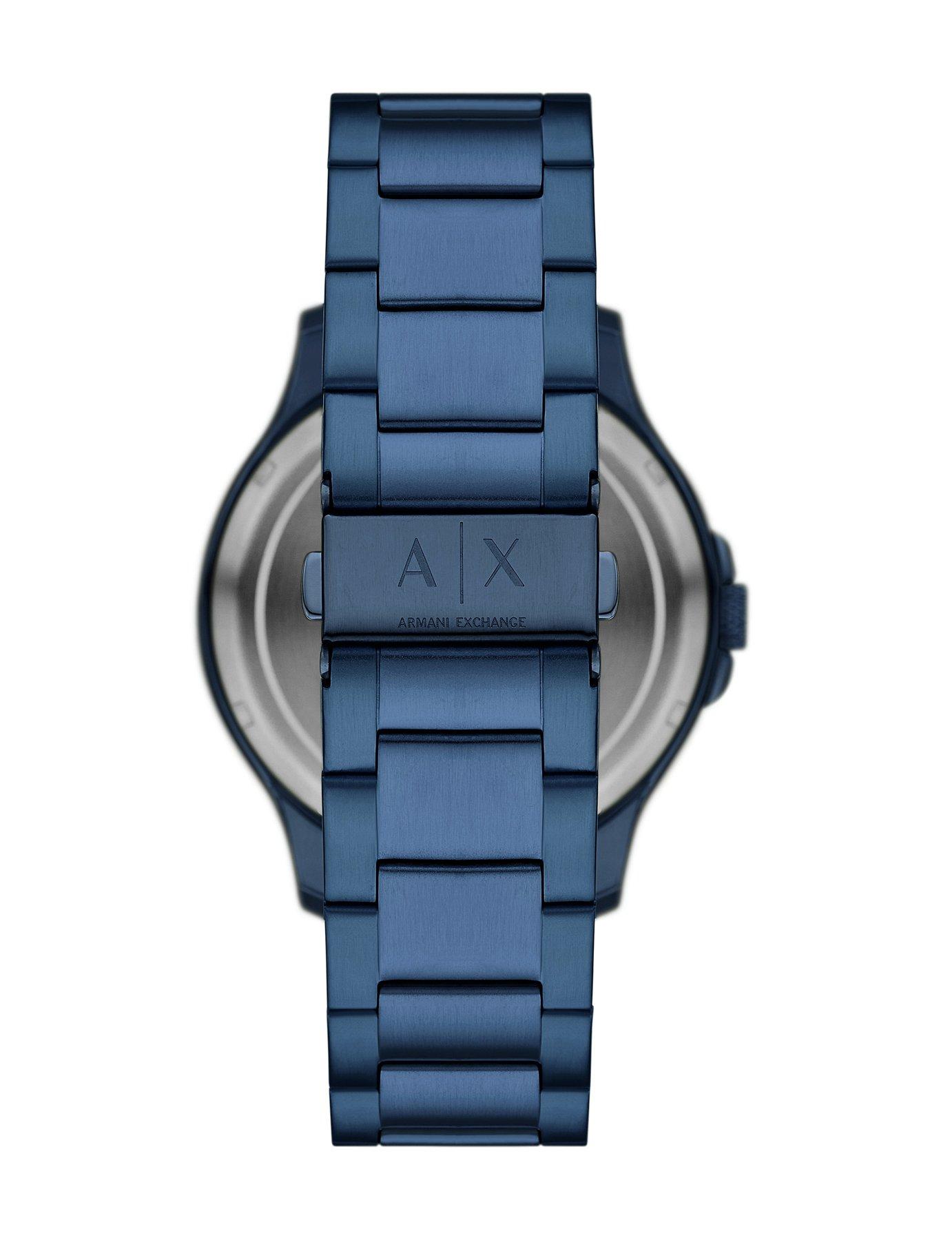 armani-exchange-armani-exchange-automatic-blue-stainless-steel-watchoutfit