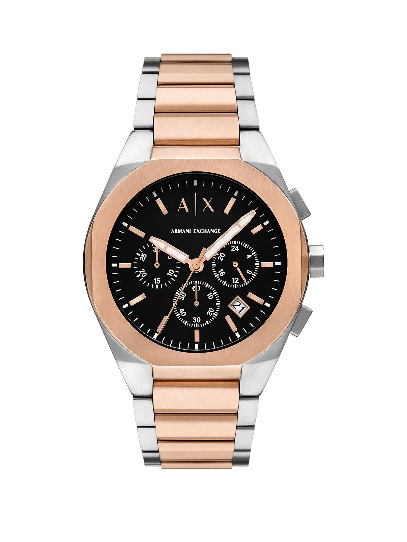armani-exchange-chronograph-2-tone-stainless-steel-watch