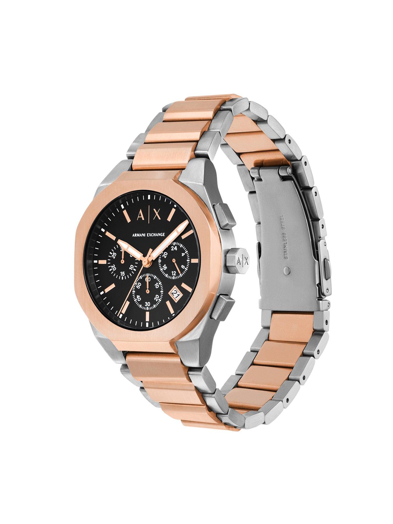 armani-exchange-armani-exchange-chronograph-two-tone-stainless-steel-watchdetail