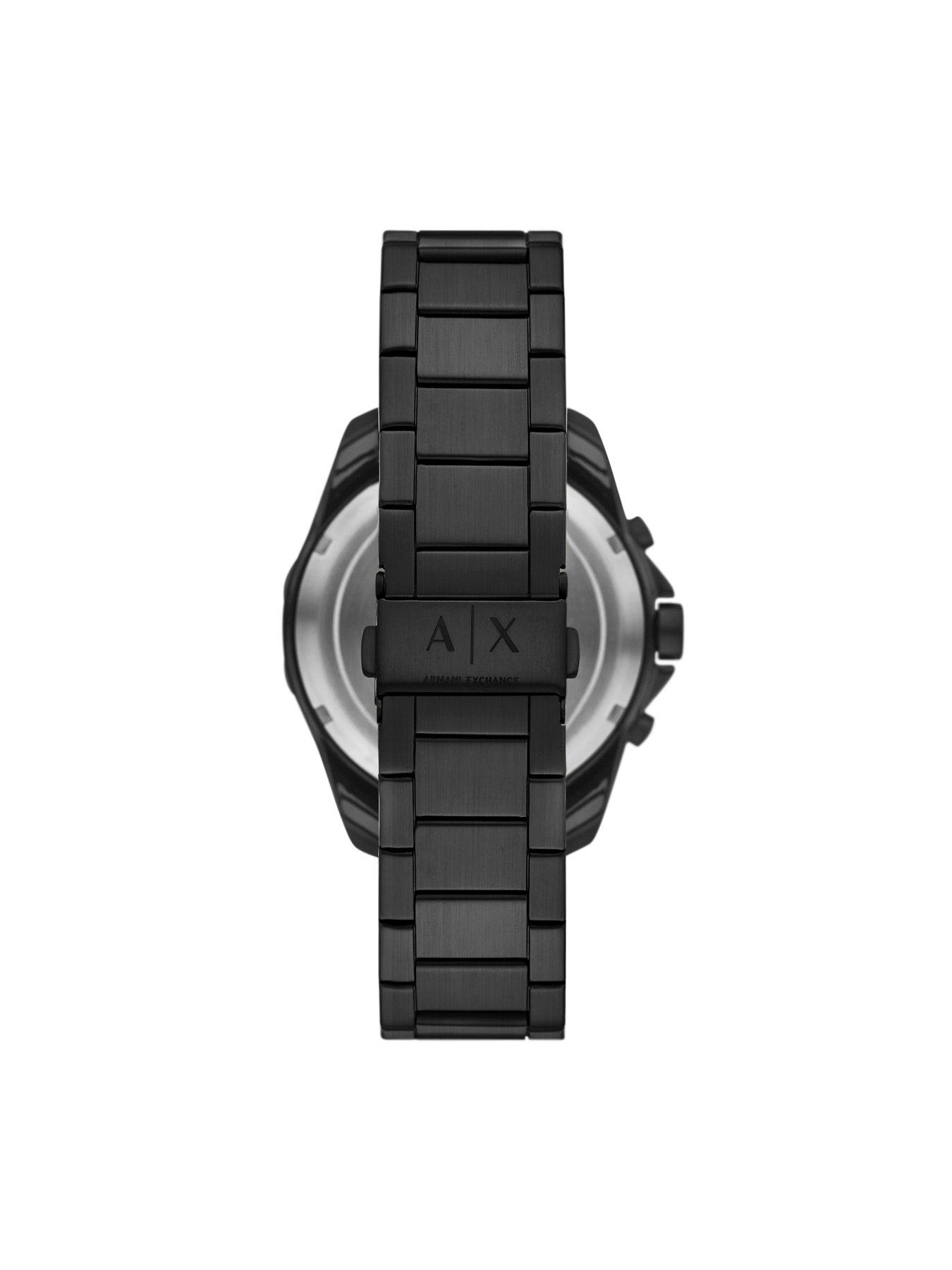 Image 3 of 6 of Armani Exchange Chronograph Black Watch