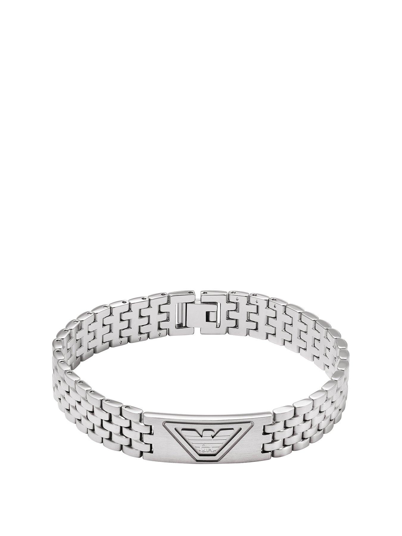 Emporio Armani Emporio Armani Men's Stainless Steel ID Bracelet
