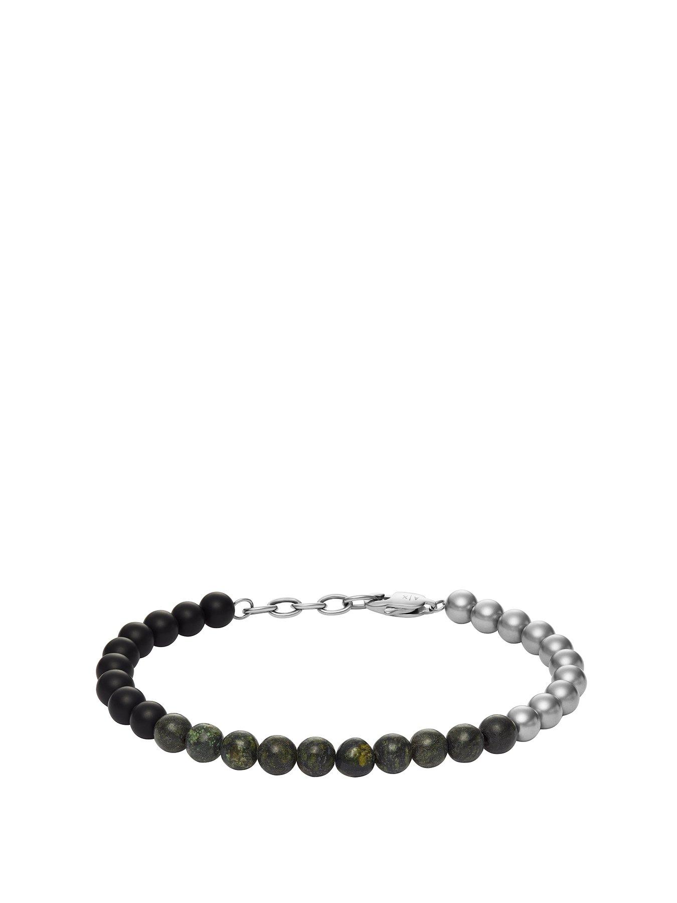 armani-exchange-armani-exchange-green-serpentine-beaded-braceletfront