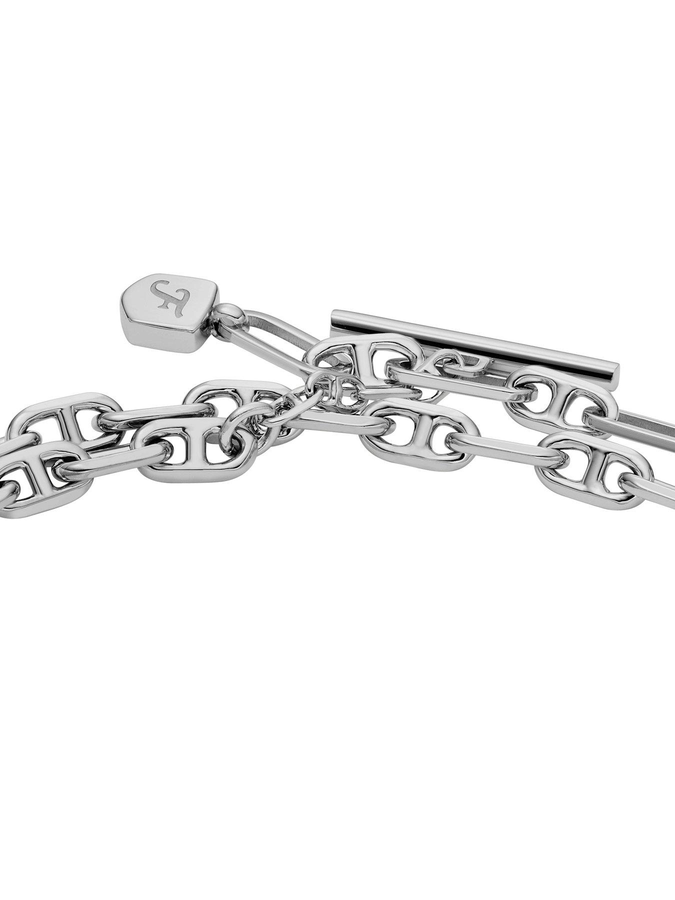 fossil-heritage-d-link-stainless-steel-chain-braceletoutfit