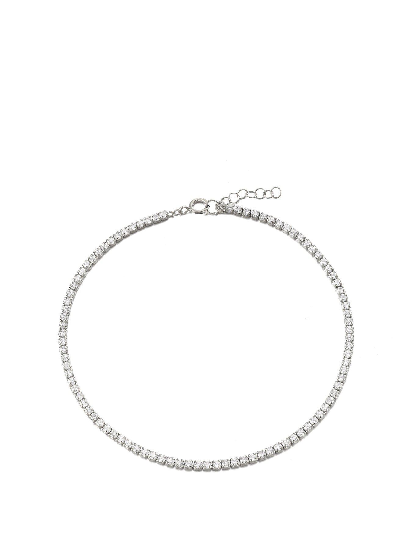Seol + Gold CZ Tennis Anklet