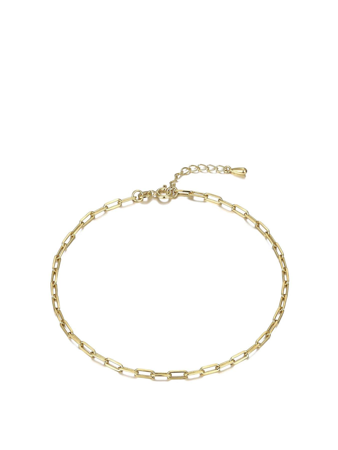 Seol + Gold Cable Chain Anklet