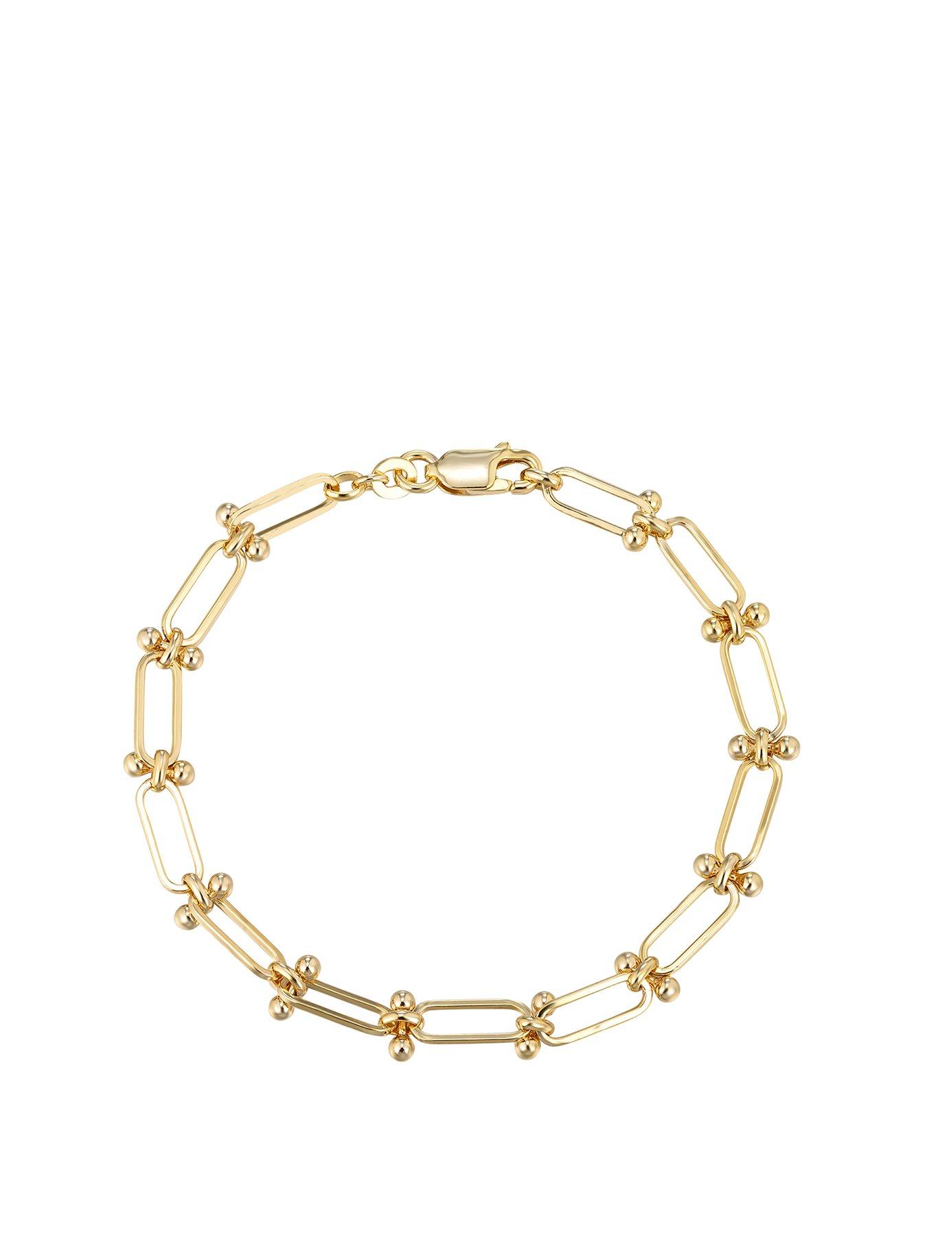 seol-gold-ball-and-link-bracelet