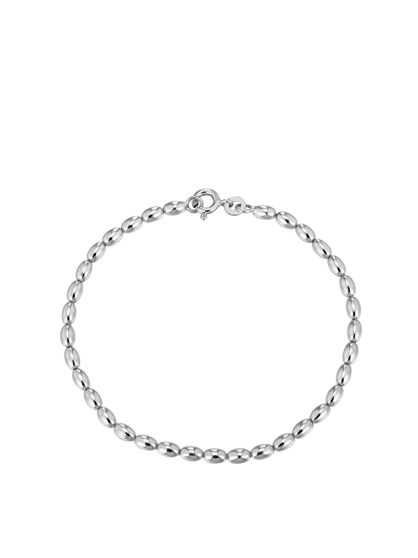Seol + Gold Beaded Dot Bracelet