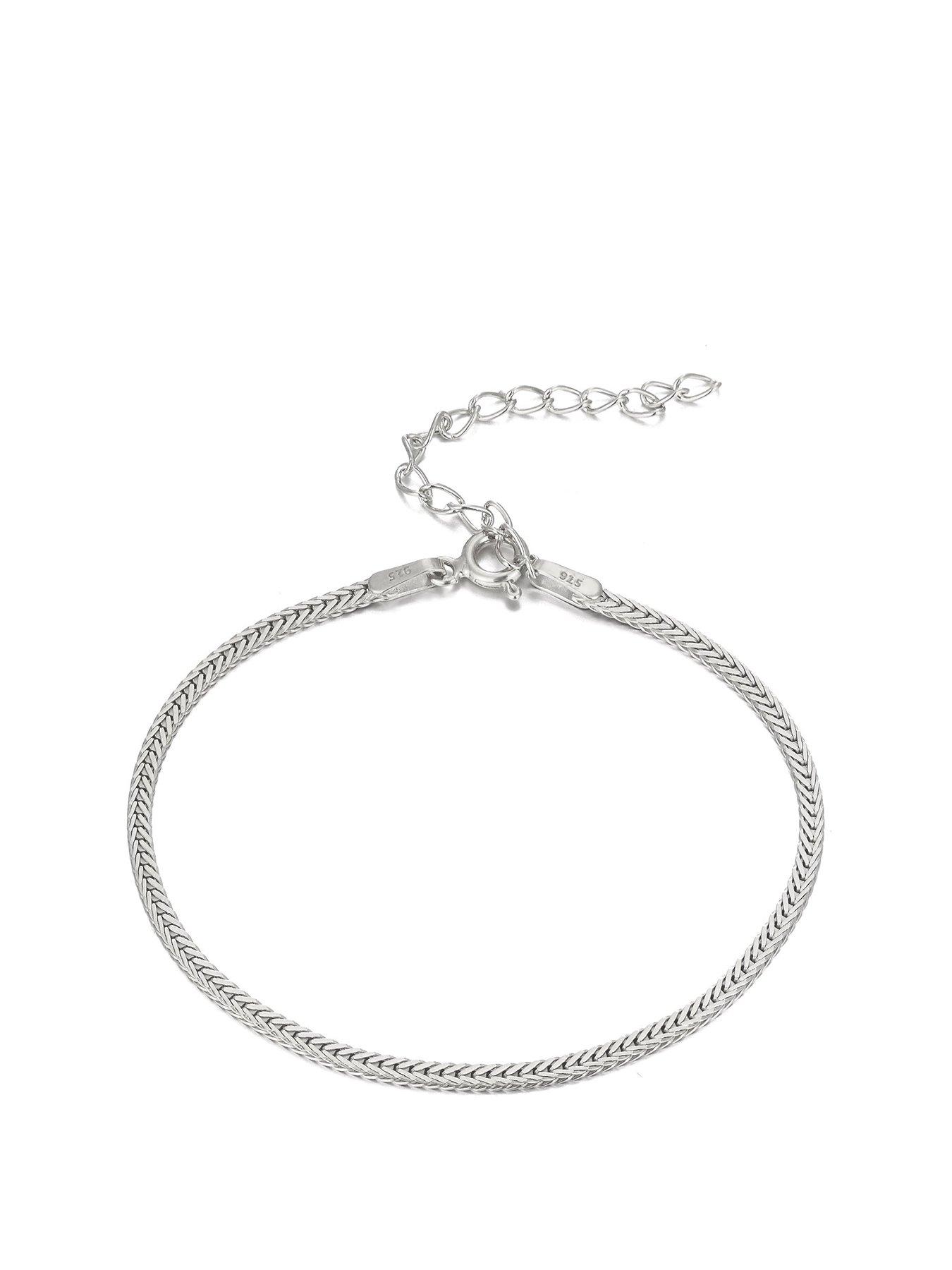 Seol + Gold Flat Snake Chain Bracelet