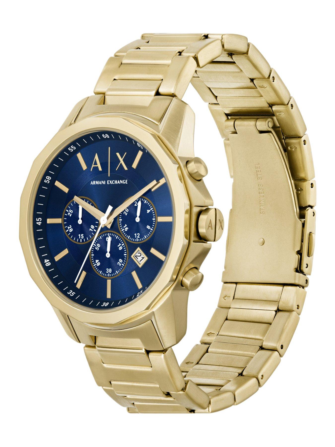 armani-exchange-mens-chronograph-gold-tone-stainless-steel-watch-and-bracelet-setdetail