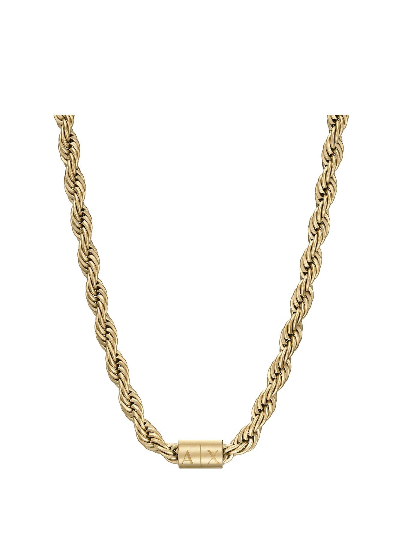 armani-exchange-armani-exchange-gold-tone-stainless-steel-chain-necklace