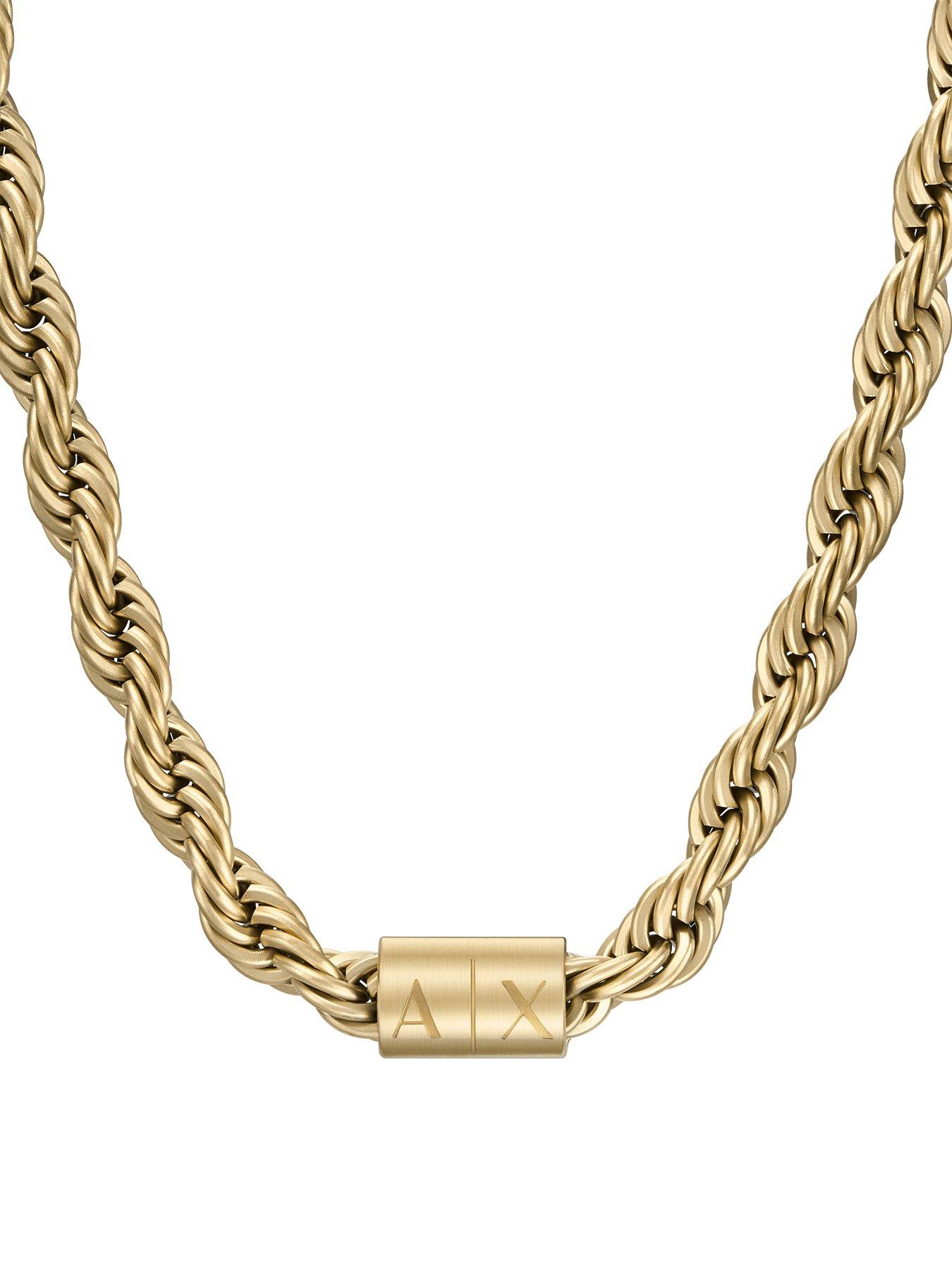 armani-exchange-armani-exchange-gold-tone-stainless-steel-chain-necklaceback