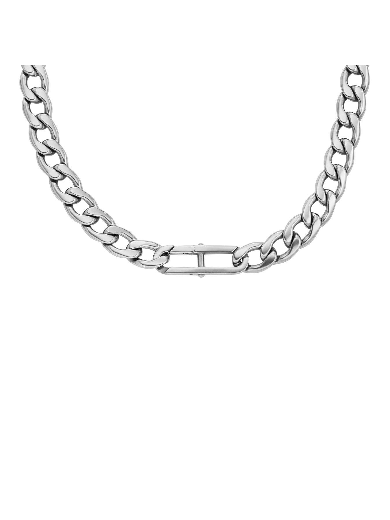 fossil-heritage-d-link-stainless-steel-chain-necklaceback