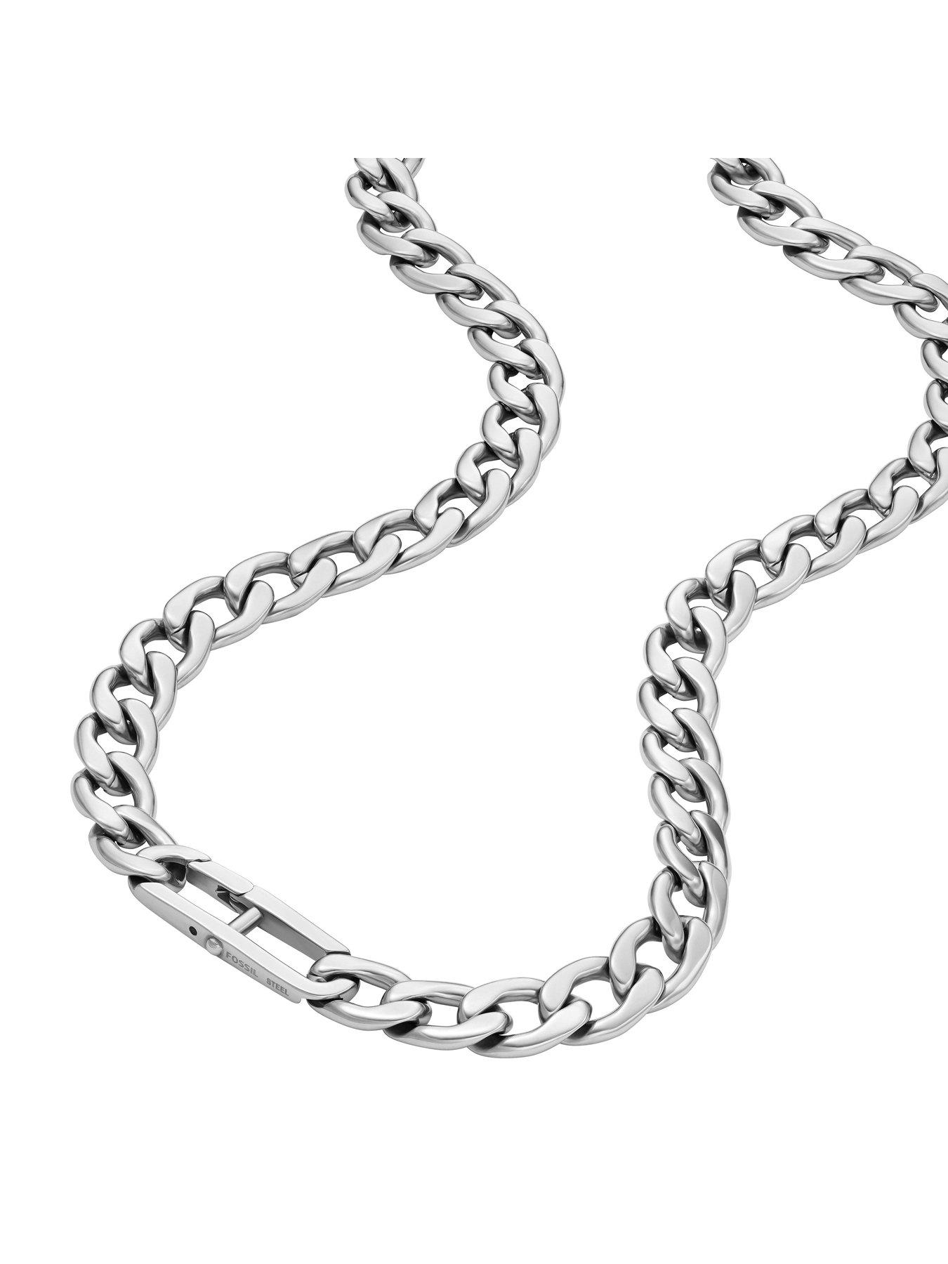 fossil-heritage-d-link-stainless-steel-chain-necklacedetail