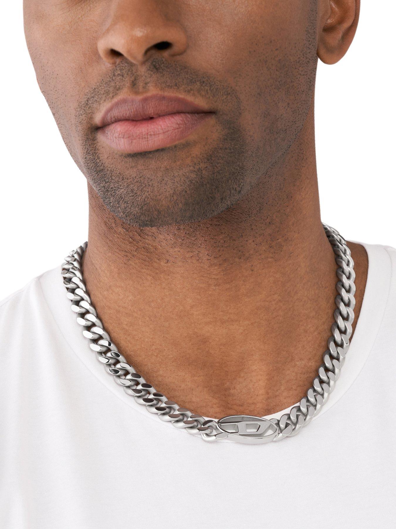 diesel-diesel-oval-d-logo-stainless-steel-choker-necklacestillFront