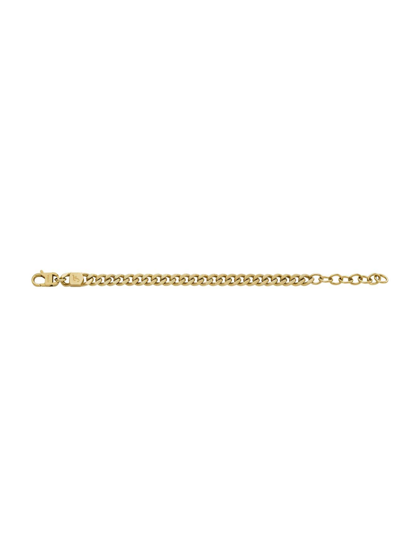 fossil-fossil-unisex-harlow-linear-texture-chain-gold-tone-stainless-steel-necklacedetail