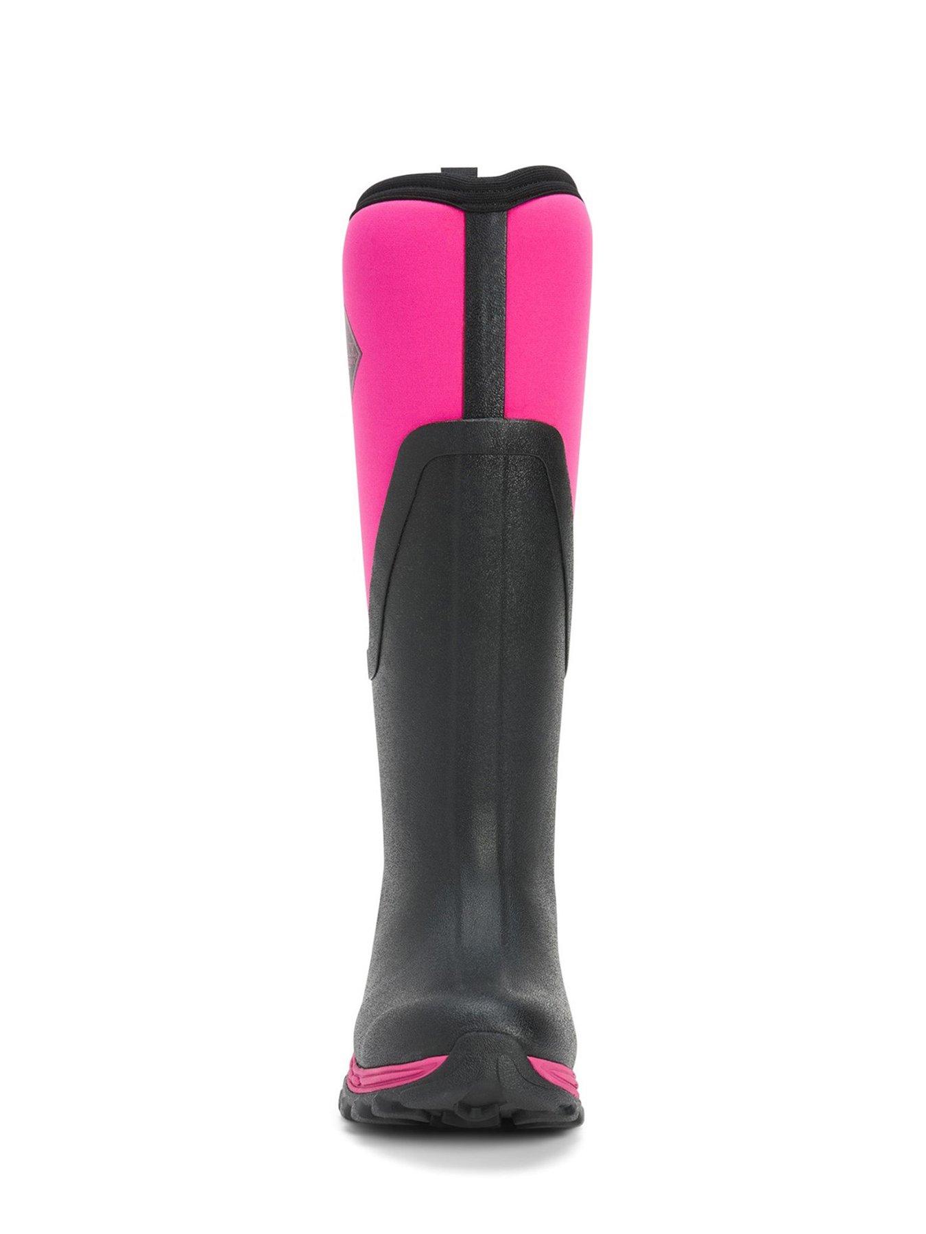 Muck Boots Ladies Arctic Sport Tall 2 Boots Black pink Very Ireland