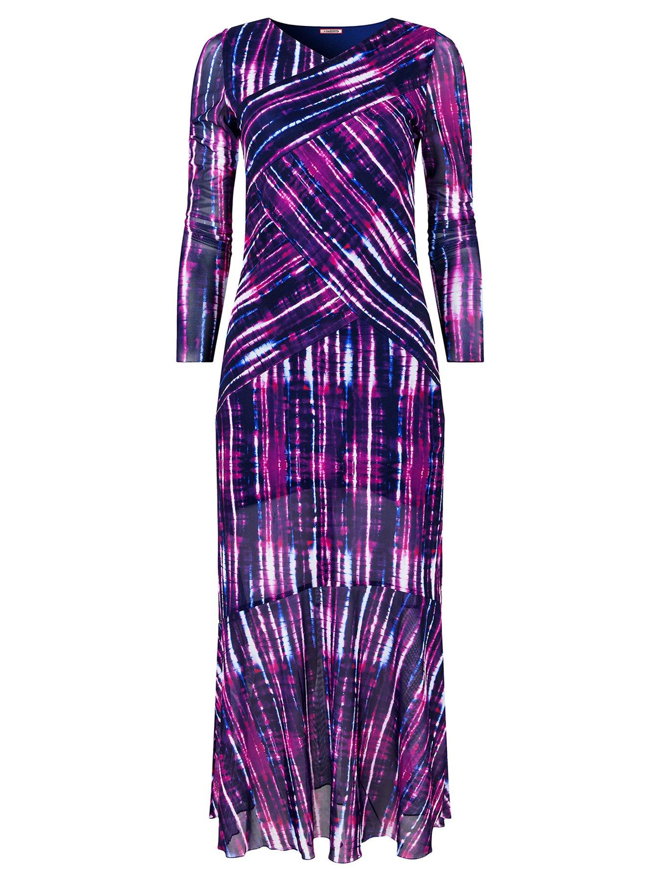 joe-browns-elsa-printed-mesh-dress-purpledetail