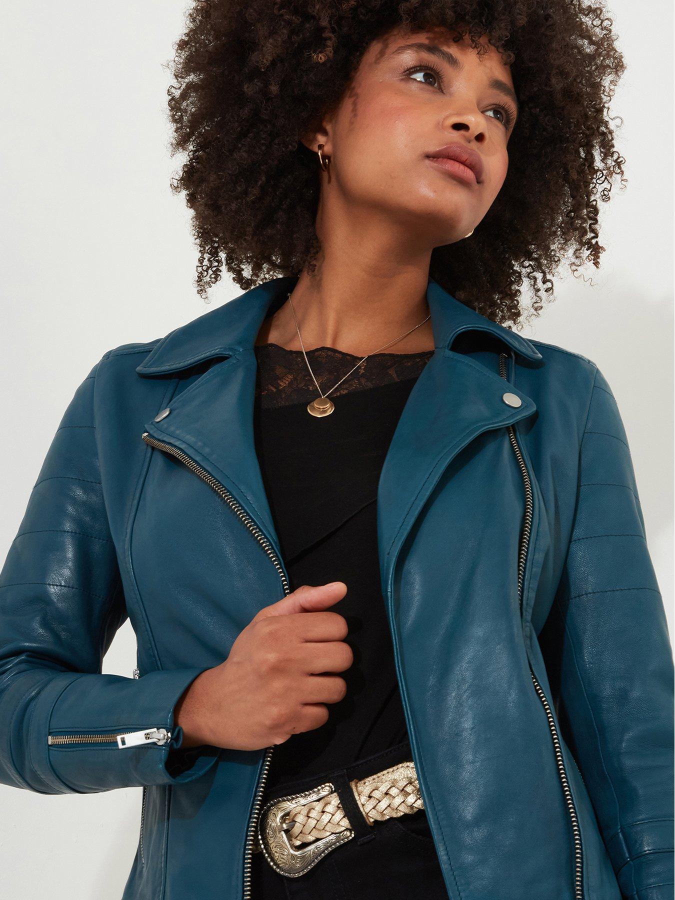 joe-browns-classic-leather-biker-jacket-bluestillFront