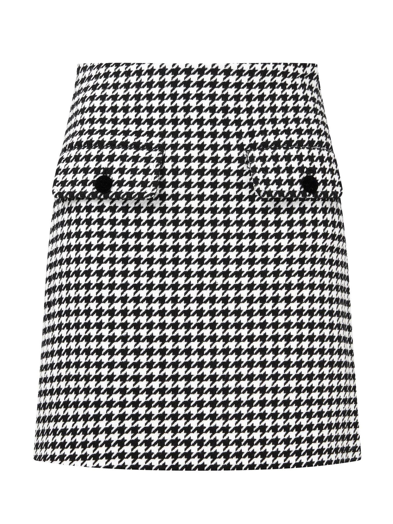 joe-browns-daring-dogtooth-skirt-blackwhitedetail