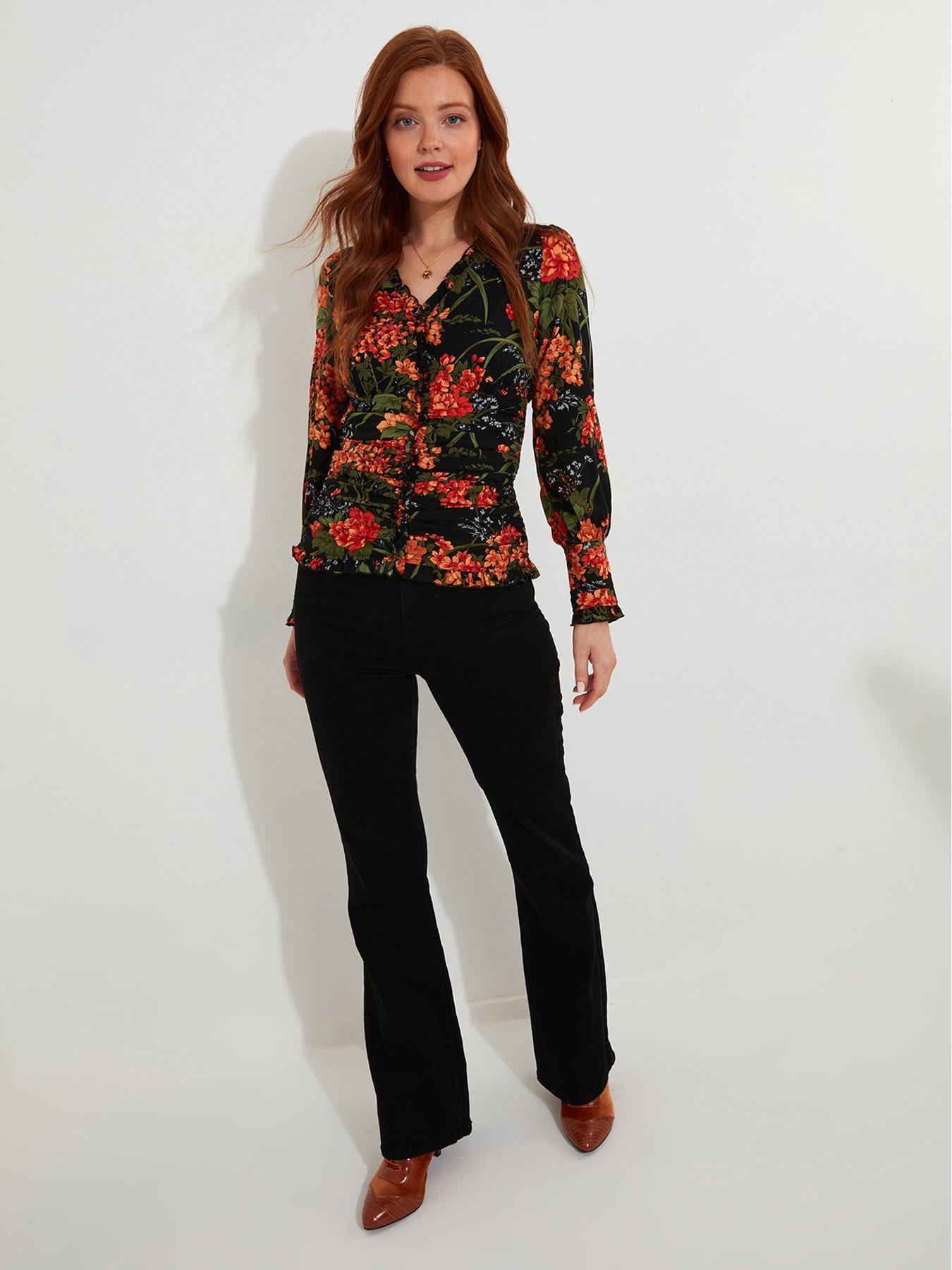 joe-browns-printed-blouse-blackstillFront