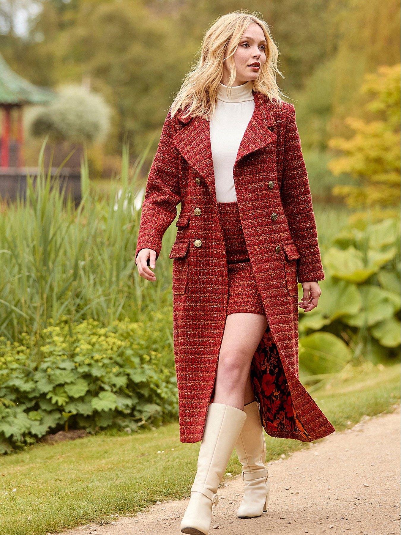 joe-browns-maya-tweed-maxi-coat-orangestillFront