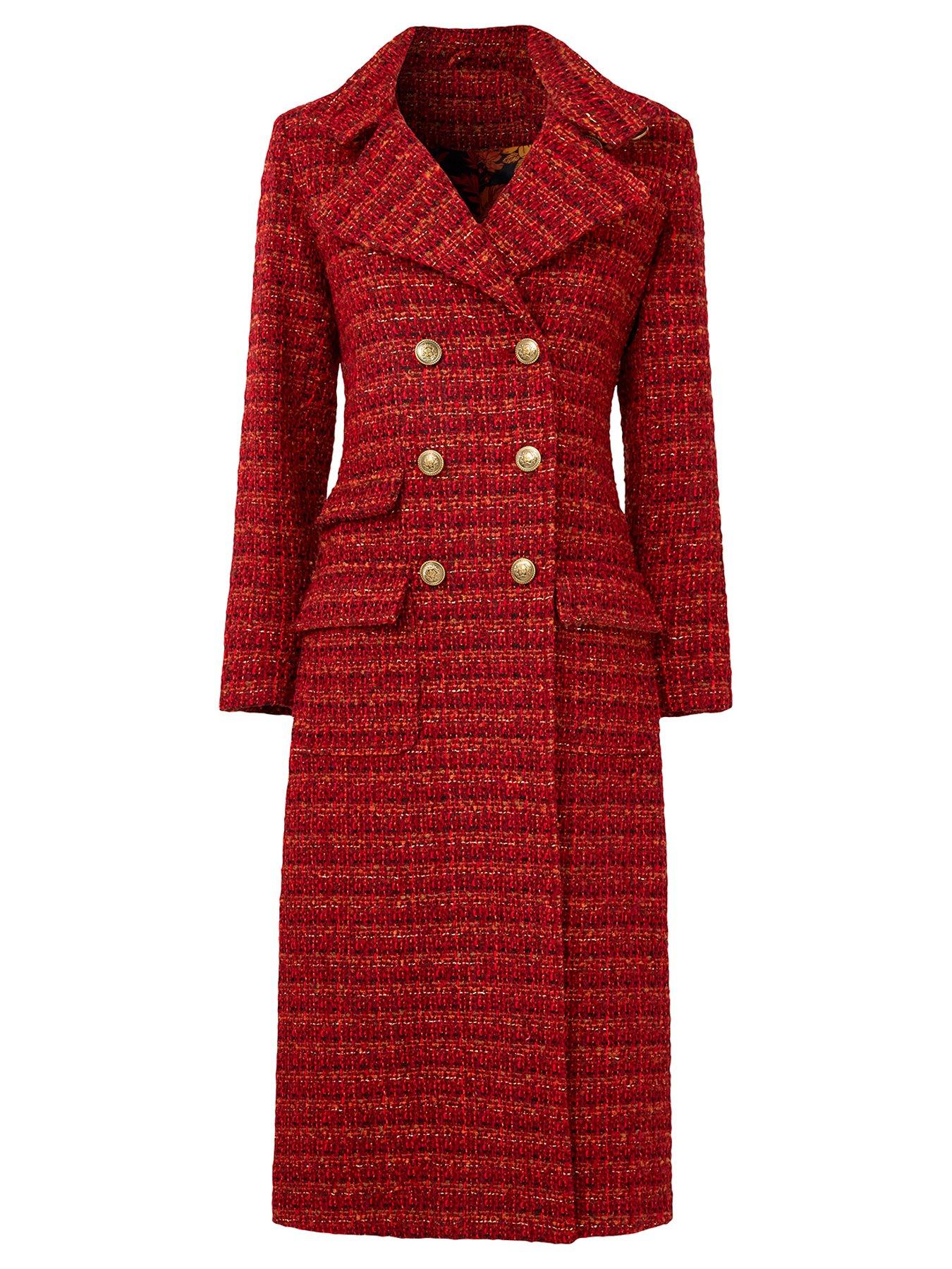 joe-browns-maya-tweed-maxi-coat-orangedetail