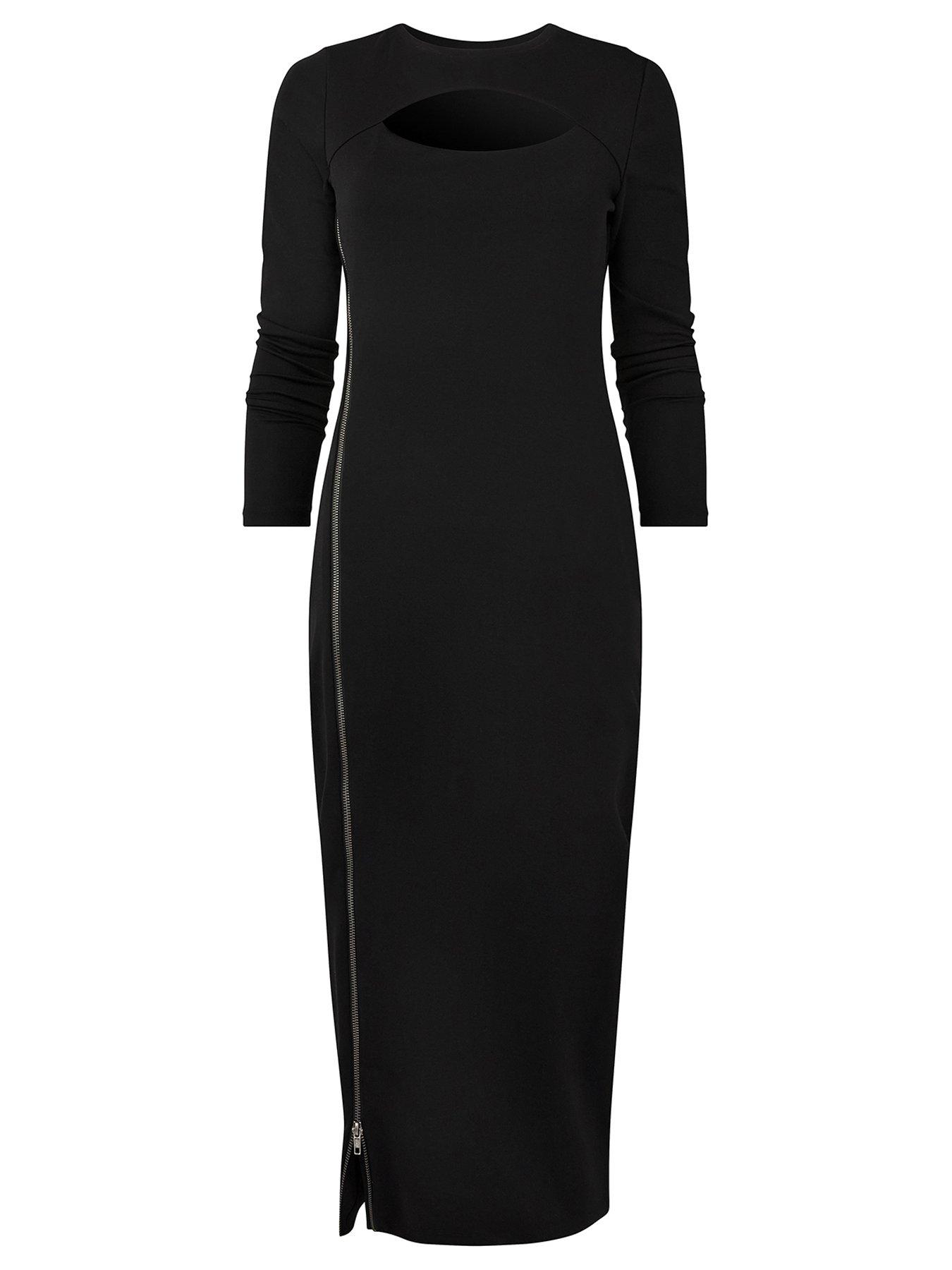 joe-browns-cut-out-detail-bodycon-midi-dress-blackdetail