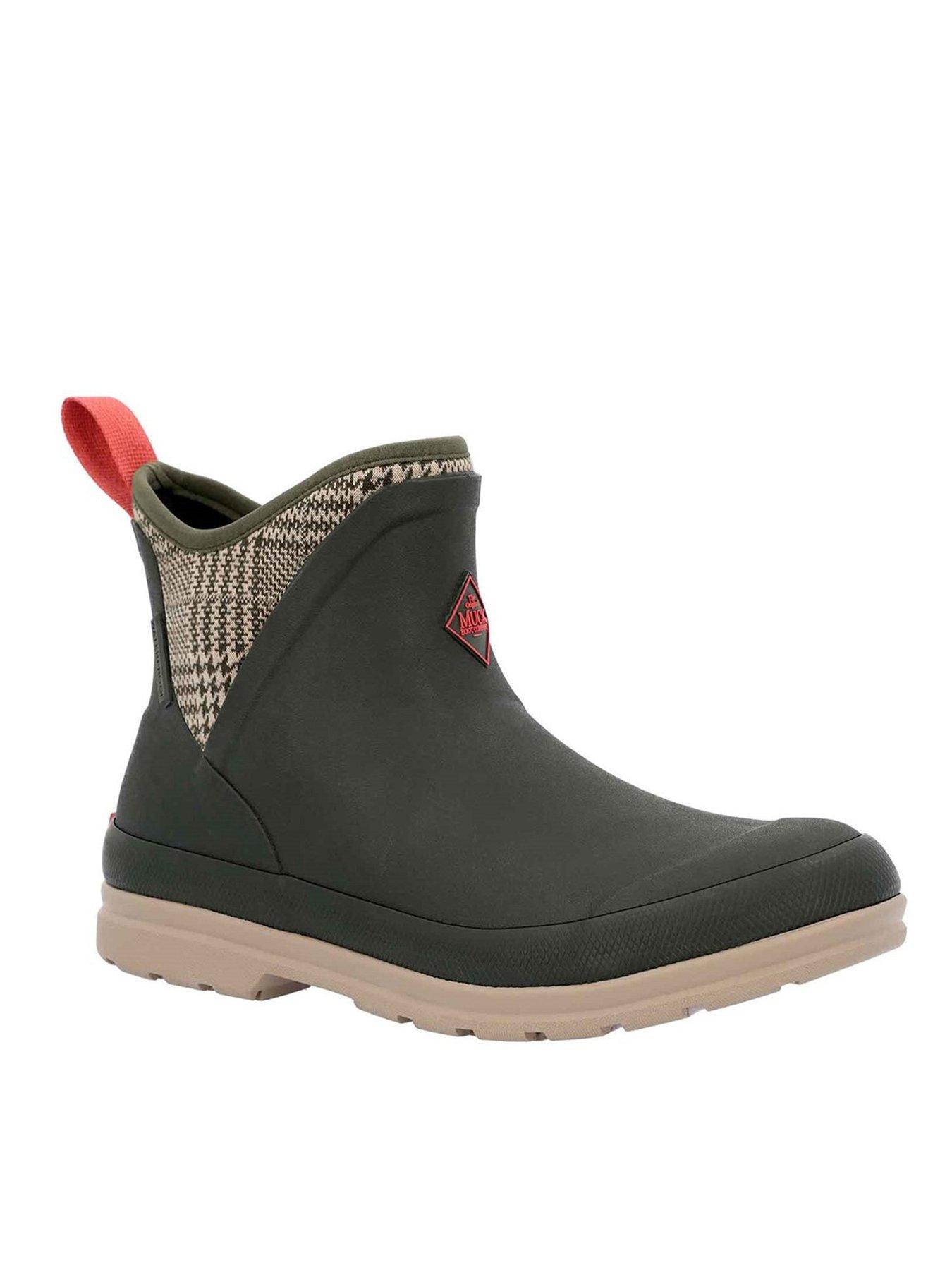 Image 2 of 6 of Muck Boots Ladies Originals Ankle Boots - Dark Green