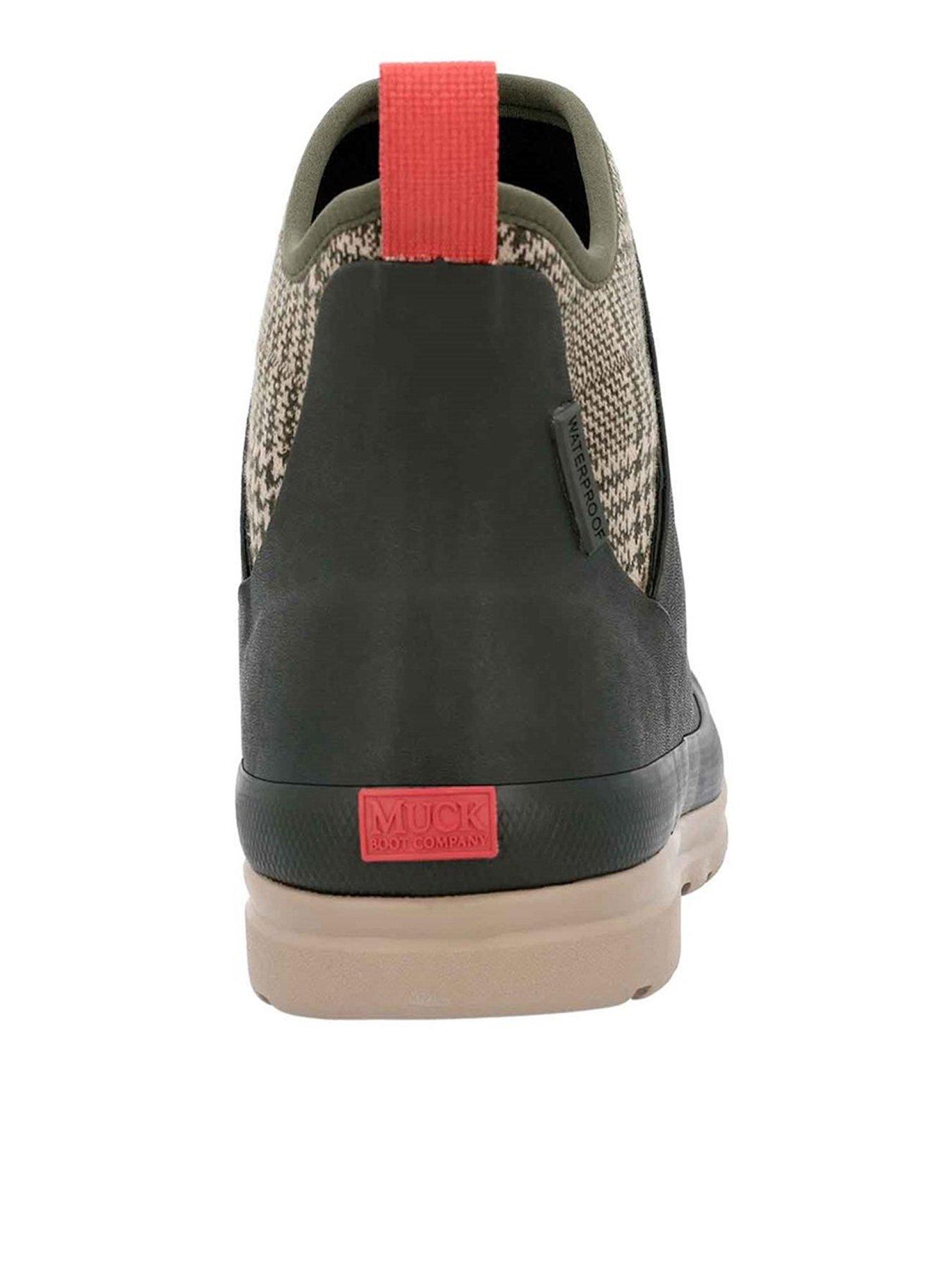 Image 3 of 6 of Muck Boots Ladies Originals Ankle Boots - Dark Green