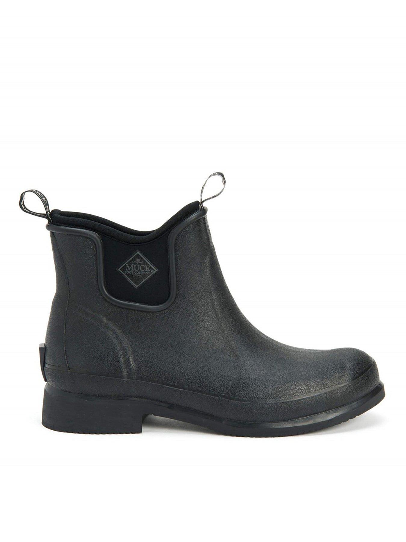 Ladies rubber ankle boots online